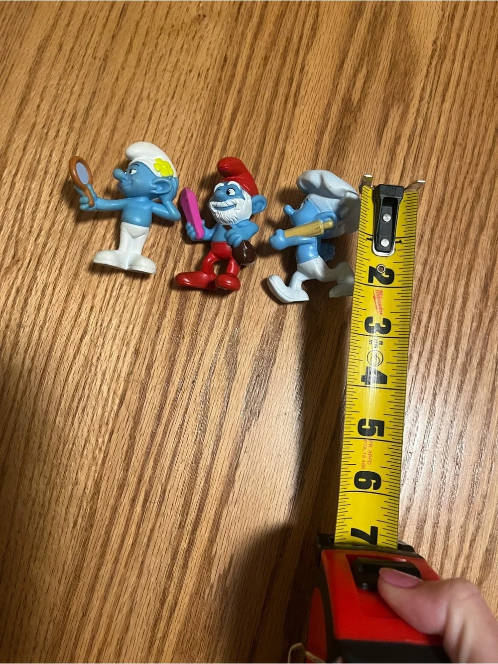 2011-13 Peyo McDonald's Happy Meal Toy Smurfs Lot Of 3
